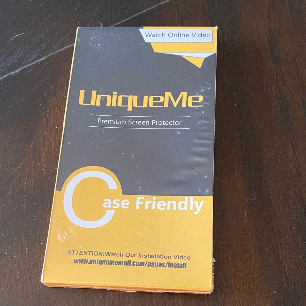 New UniqueMe Premium Screen Protector